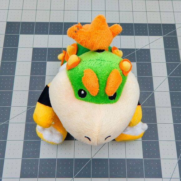 Super Mario Bros Baby Bowser Jr. Plush 6 In Sanei Japan Nintendo Stuffed Toy - Picture 7 of 11